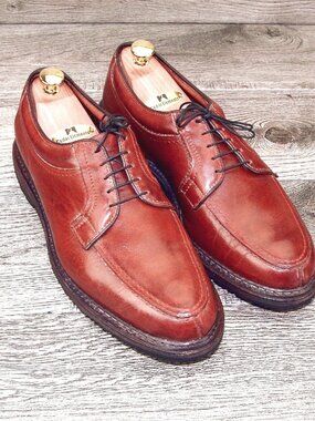 Allen Edmonds WILBERT Split Toe Blucher 9 D Chili * add $15 new Trees